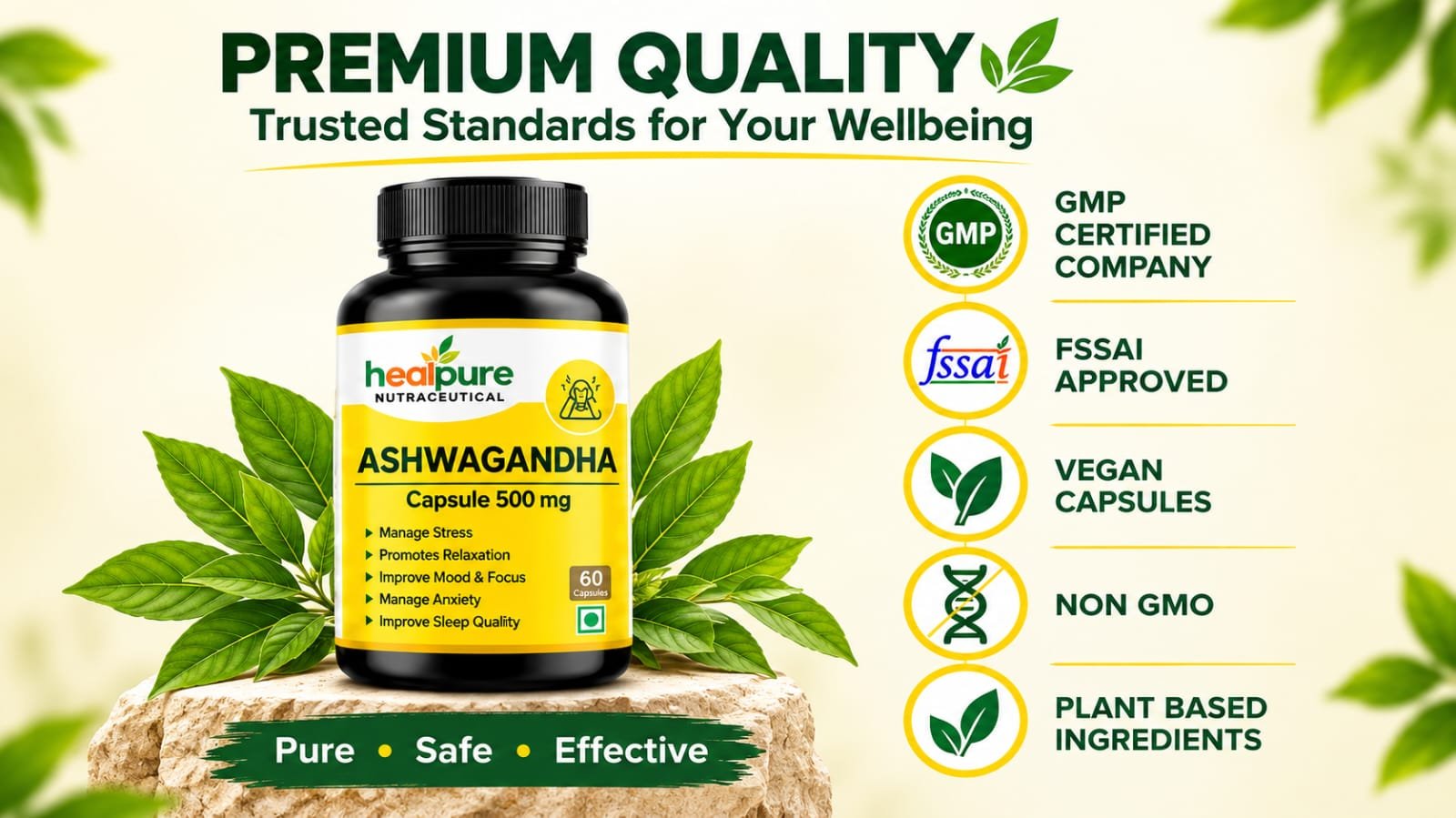 Ashwagandha Capsules 500 mg – image 2